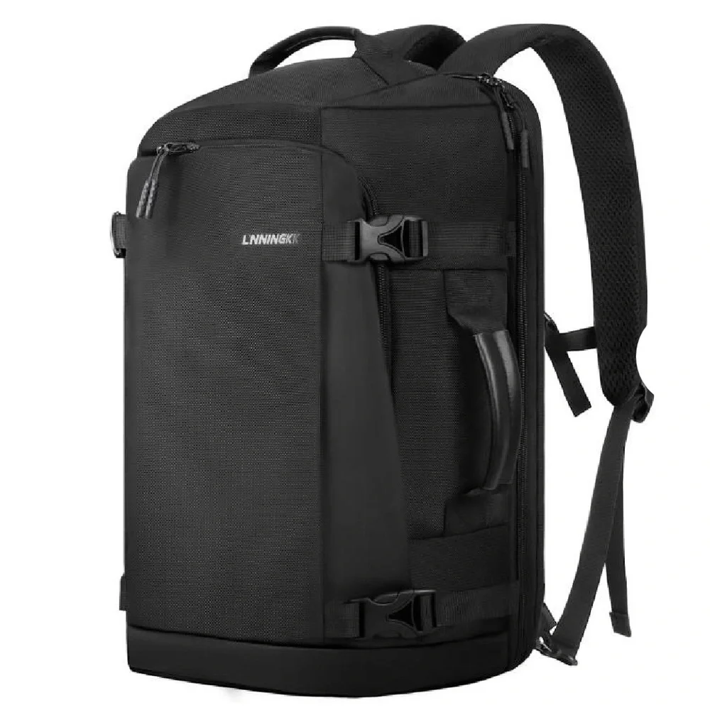 LINI Jet Black unisex Backpack